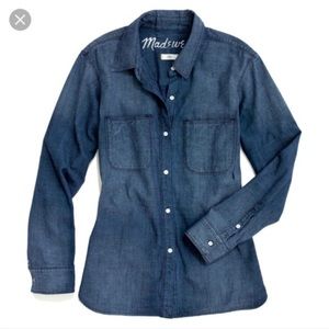 Madewell Perfect Ex Boyfriend Chambray
